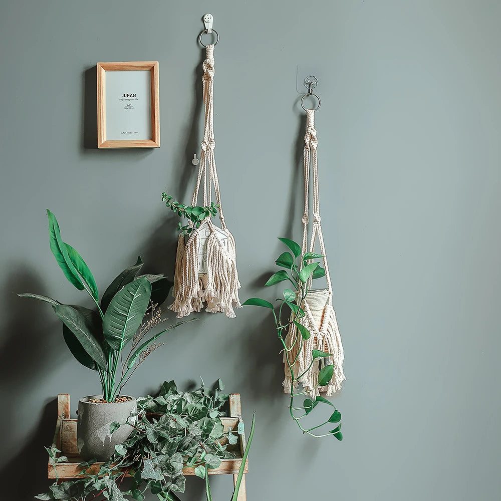 Handwoven Macrame Pot Hanger