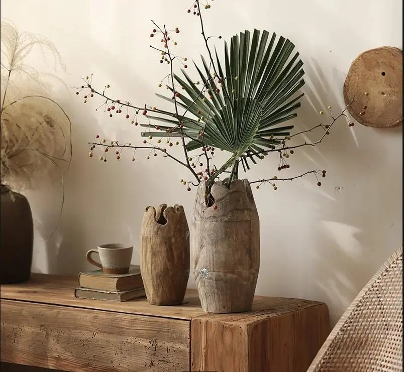 Handmade Wooden Vessel - Barrel