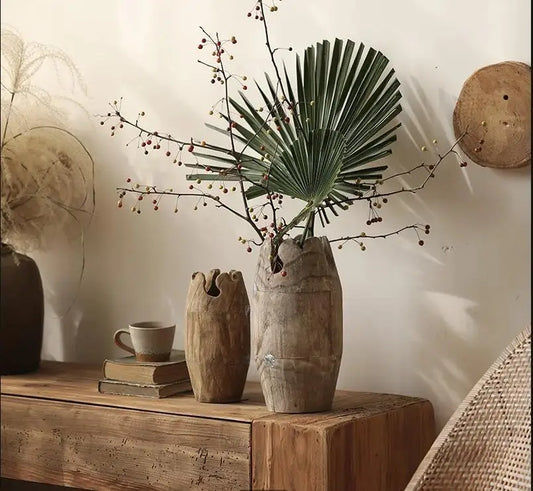 Handmade Wooden Vessel - Barrel